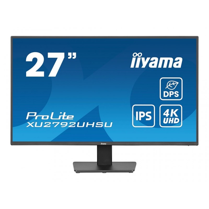 IIYAMA XU2792UHSU-B6 27inch IPS UHD LED 350cd/m2 4ms DP HDMI USB-Hub 3xOut v3.2 + 1xUSB-C Speakers (P) IIYAMA XU2792UHSU-B6 27inch IPS UHD LED 350cd/m2 4ms DP HDMI USB-Hub 3xOut v3.2 + 1xUSB-C Speakers (P)