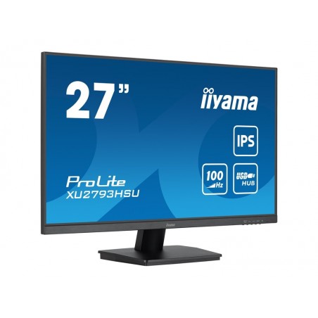 IIYAMA XU2793HSU-B6 27inch ETE IPS-panel FHD 100Hz 250cd/m2 1ms MPRT HDMI DP FreeSync USB-HUB Speakers (P) IIYAMA XU2793HSU-B6 27inch ETE IPS-panel FHD 100Hz 250cd/m2 1ms MPRT HDMI DP FreeSync USB-HUB Speakers (P)