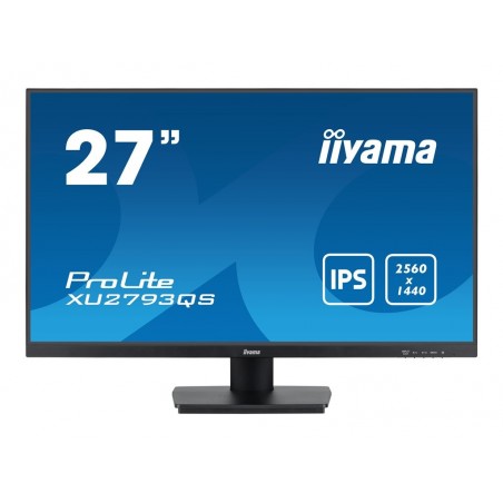 IIYAMA XU2793QS-B6 27inch IPS QHD 100Hz FreeSync 250cd/m2 1ms HDMI DP Speakers (P) IIYAMA XU2793QS-B6 27inch IPS QHD 100Hz FreeSync 250cd/m2 1ms HDMI DP Speakers (P)