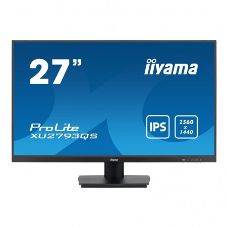 IIYAMA XU2793QS-B6 27inch IPS QHD 100Hz FreeSync 250cd/m2 1ms HDMI DP Speakers (P) IIYAMA XU2793QS-B6 27inch IPS QHD 100Hz FreeSync 250cd/m2 1ms HDMI DP Speakers (P)