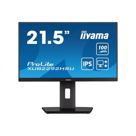 IIYAMA XUB2292HSU-B6 21.5inch ETE IPS FHD 100Hz 250cd/m2 0.4ms HDMI DP USB-HUB 4x3.2 Speakers (P) IIYAMA XUB2292HSU-B6 21.5inch ETE IPS FHD 100Hz 250cd/m2 0.4ms HDMI DP USB-HUB 4x3.2 Speakers (P)
