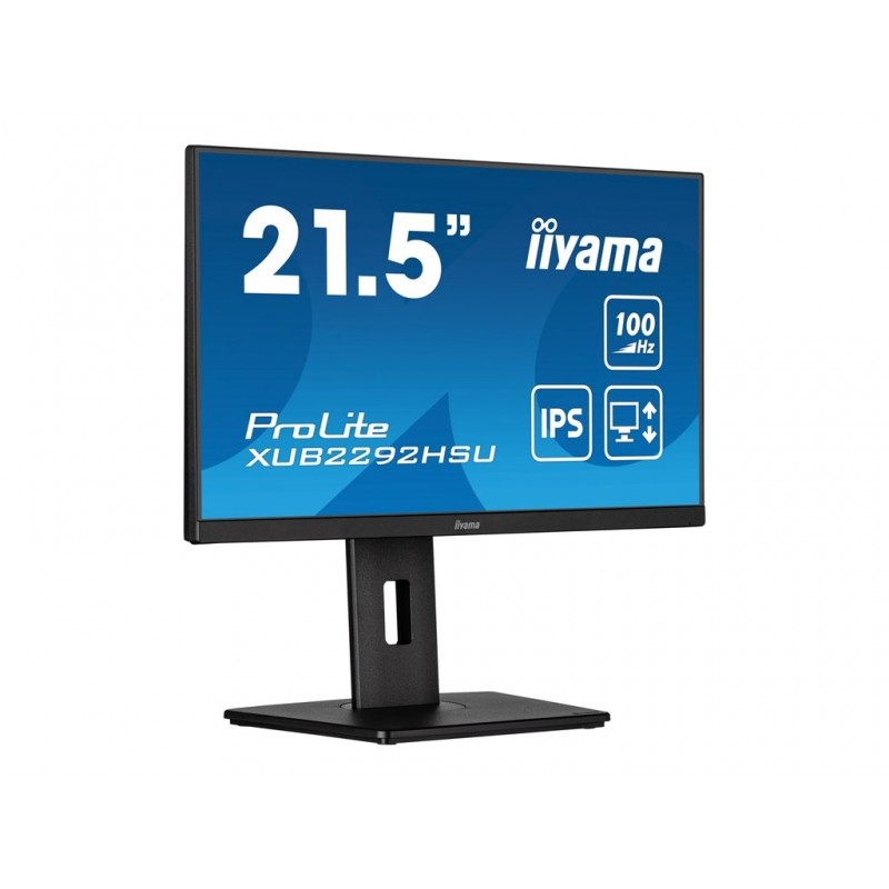 IIYAMA XUB2292HSU-B6 21.5inch ETE IPS FHD 100Hz 250cd/m2 0.4ms HDMI DP USB-HUB 4x3.2 Speakers (P) IIYAMA XUB2292HSU-B6 21.5inch ETE IPS FHD 100Hz 250cd/m2 0.4ms HDMI DP USB-HUB 4x3.2 Speakers (P)