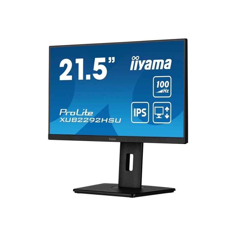 IIYAMA XUB2292HSU-B6 21.5inch ETE IPS FHD 100Hz 250cd/m2 0.4ms HDMI DP USB-HUB 4x3.2 Speakers (P) IIYAMA XUB2292HSU-B6 21.5inch ETE IPS FHD 100Hz 250cd/m2 0.4ms HDMI DP USB-HUB 4x3.2 Speakers (P)