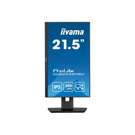 IIYAMA XUB2292HSU-B6 21.5inch ETE IPS FHD 100Hz 250cd/m2 0.4ms HDMI DP USB-HUB 4x3.2 Speakers (P) IIYAMA XUB2292HSU-B6 21.5inch ETE IPS FHD 100Hz 250cd/m2 0.4ms HDMI DP USB-HUB 4x3.2 Speakers (P)