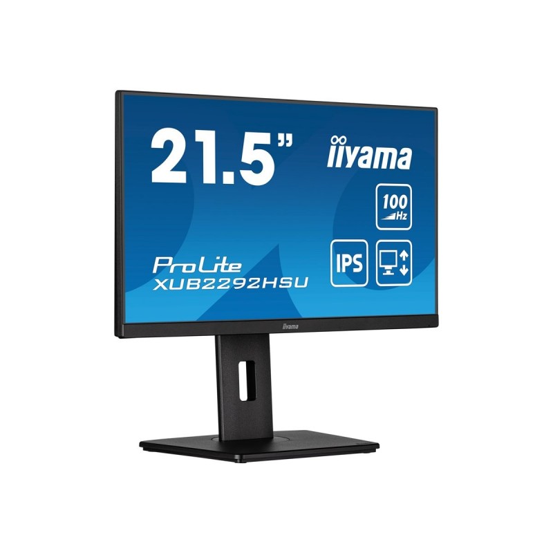 IIYAMA XUB2292HSU-B6 21.5inch ETE IPS FHD 100Hz 250cd/m2 0.4ms HDMI DP USB-HUB 4x3.2 Speakers (P) IIYAMA XUB2292HSU-B6 21.5inch ETE IPS FHD 100Hz 250cd/m2 0.4ms HDMI DP USB-HUB 4x3.2 Speakers (P)
