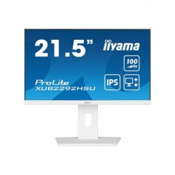 IIYAMA XUB2292HSU-W6 21.5inch ETE IPS FHD 100Hz 250cd/m2 0.4ms MPRT Speakers HDMI DP 4xUSB 3.2 15cm Height Adj. White (P) IIYAMA XUB2292HSU-W6 21.5inch ETE IPS FHD 100Hz 250cd/m2 0.4ms MPRT Speakers HDMI DP 4xUSB 3.2 15cm Height Adj. White (P)