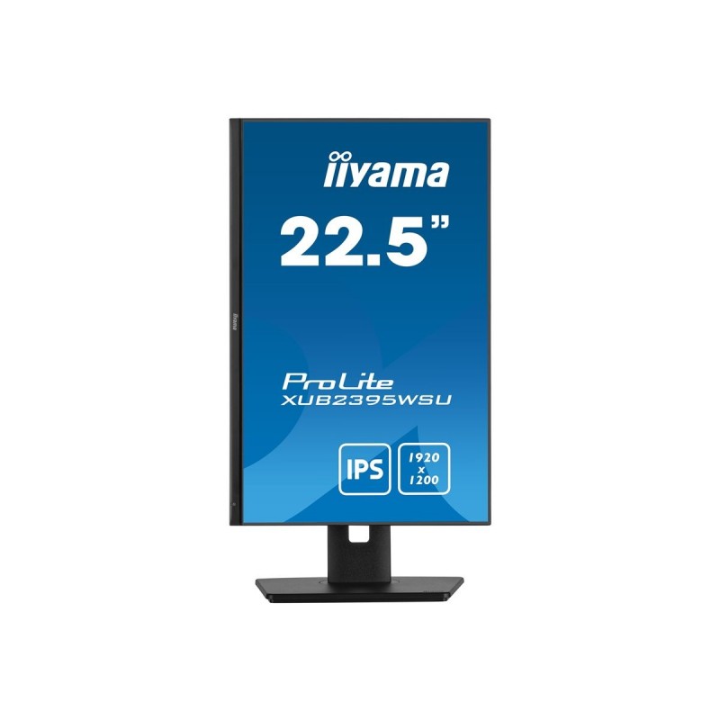 IIYAMA XUB2395WSU-B5 22.5inch ETE IPS 1920x1200 IPS 250cd/m2 4ms Stand VGA HDMI DP Speakers 15cm Height Adj. (P) IIYAMA XUB2395WSU-B5 22.5inch ETE IPS 1920x1200 IPS 250cd/m2 4ms Stand VGA HDMI DP Speakers 15cm Height Adj. (P)