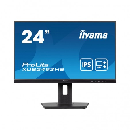 IIYAMA XUB2493HS-B6 24inch ETE IPS-panel FHD 100Hz 250cd/m2 HDMI DP Speakers (P) IIYAMA XUB2493HS-B6 24inch ETE IPS-panel FHD 100Hz 250cd/m2 HDMI DP Speakers (P)