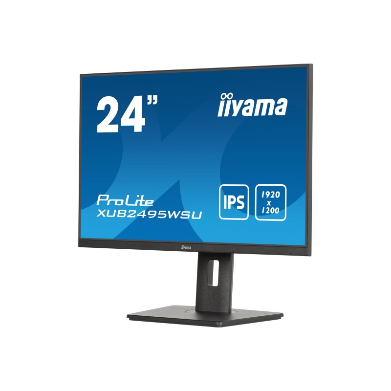 IIYAMA XUB2495WSU-B7 24inch IPS 1920x1200 300cd/m2 4ms HDMI DP USB (P) IIYAMA XUB2495WSU-B7 24inch IPS 1920x1200 300cd/m2 4ms HDMI DP USB (P)