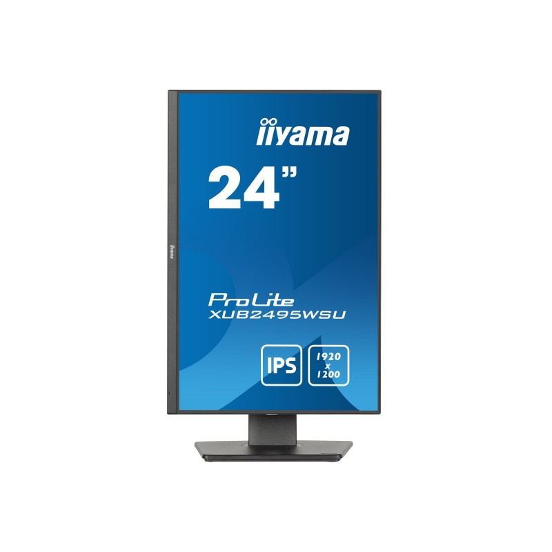 IIYAMA XUB2495WSU-B7 24inch IPS 1920x1200 300cd/m2 4ms HDMI DP USB (P) IIYAMA XUB2495WSU-B7 24inch IPS 1920x1200 300cd/m2 4ms HDMI DP USB (P)