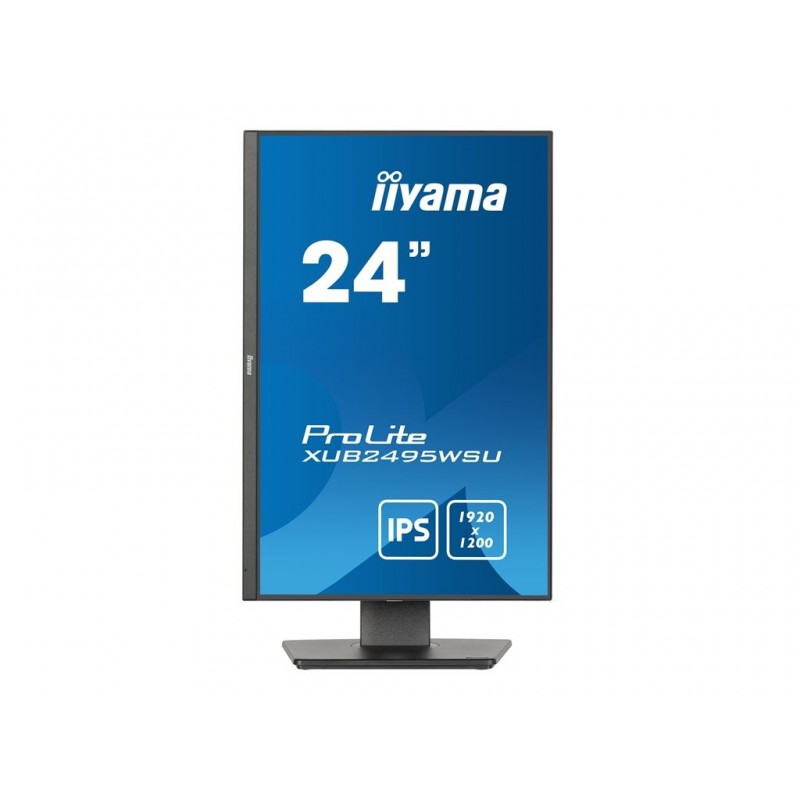 IIYAMA XUB2495WSU-B7 24inch IPS 1920x1200 300cd/m2 4ms HDMI DP USB (P) IIYAMA XUB2495WSU-B7 24inch IPS 1920x1200 300cd/m2 4ms HDMI DP USB (P)