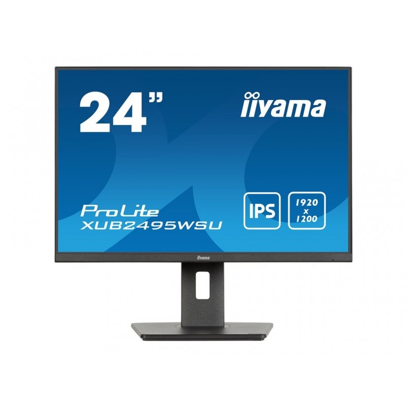 IIYAMA XUB2495WSU-B7 24inch IPS 1920x1200 300cd/m2 4ms HDMI DP USB (P) IIYAMA XUB2495WSU-B7 24inch IPS 1920x1200 300cd/m2 4ms HDMI DP USB (P)
