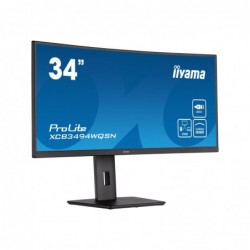IIYAMA XCB3494WQSN-B5 34inch ETE UW IPS-panel 3440x1440 FreeSync 120Hz 300cd/m2 0.4ms HDMI DP KVM USB-C Dock 3xUSB 3.0 Speakers IIYAMA XCB3494WQSN-B5 34inch ETE UW IPS-panel 3440x1440 FreeSync 120Hz 300cd/m2 0.4ms HDMI DP KVM USB-C Dock 3xUSB 3.0 Speakers