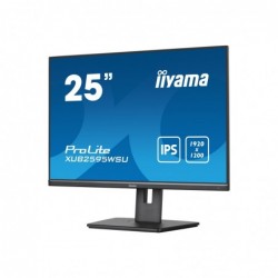 IIYAMA XUB2595WSU-B5 25inch ETE IPS-panel 1920x1200 300cd/m2 4ms VGA HDMI DP USB HUB 2x2.0 Speakers 15cm Height Adj. Stand (P) IIYAMA XUB2595WSU-B5 25inch ETE IPS-panel 1920x1200 300cd/m2 4ms VGA HDMI DP USB HUB 2x2.0 Speakers 15cm Height Adj. Stand (P)