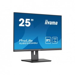 IIYAMA XUB2595WSU-B5 25inch ETE IPS-panel 1920x1200 300cd/m2 4ms VGA HDMI DP USB HUB 2x2.0 Speakers 15cm Height Adj. Stand (P) IIYAMA XUB2595WSU-B5 25inch ETE IPS-panel 1920x1200 300cd/m2 4ms VGA HDMI DP USB HUB 2x2.0 Speakers 15cm Height Adj. Stand (P)