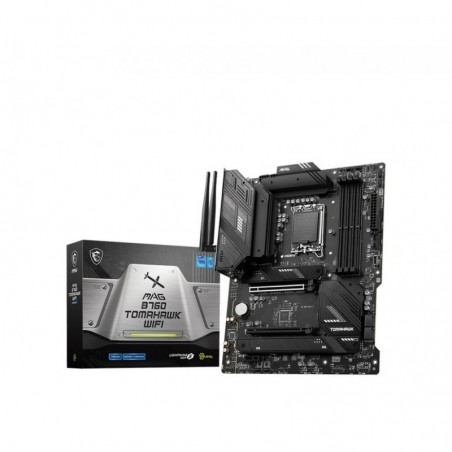 Płyta główna MAG B760 TOMAHAWK WIFI s1700 4DDR5 DP/HDMI ATX Płyta główna MAG B760 TOMAHAWK WIFI s1700 4DDR5 DP/HDMI ATX