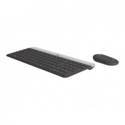 LOGITECH Slim Wireless Keyboard and Mouse Combo MK470 - GRAPHITE - DEU - CENTRAL