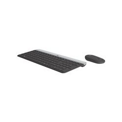 LOGITECH Slim Wireless Keyboard and Mouse Combo MK470 - GRAPHITE - DEU - CENTRAL