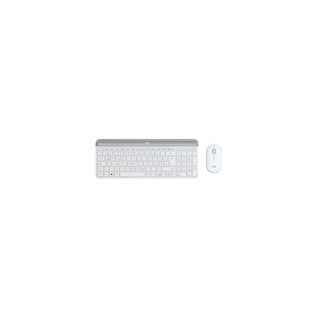 LOGITECH Slim Wireless Keyboard and Mouse Combo MK470 - OFFWHITE - DEU - CENTRAL