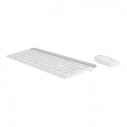 LOGITECH Slim Wireless Keyboard and Mouse Combo MK470 - OFFWHITE - DEU - CENTRAL