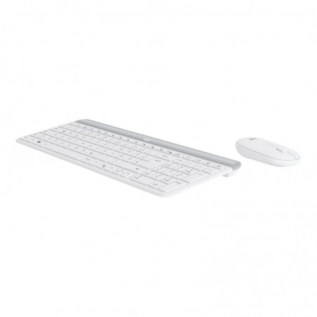 LOGITECH Slim Wireless Keyboard and Mouse Combo MK470 - OFFWHITE - DEU - CENTRAL