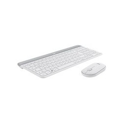 LOGITECH Slim Wireless Keyboard and Mouse Combo MK470 - OFFWHITE - DEU - CENTRAL