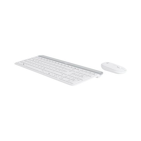 LOGITECH Slim Wireless Keyboard and Mouse Combo MK470 - OFFWHITE - DEU - CENTRAL
