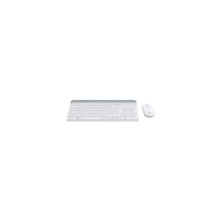 LOGITECH Slim Wireless Keyboard and Mouse Combo MK470 - OFFWHITE - DEU - CENTRAL