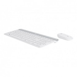 LOGITECH Slim Wireless Keyboard and Mouse Combo MK470 - OFFWHITE - DEU - CENTRAL