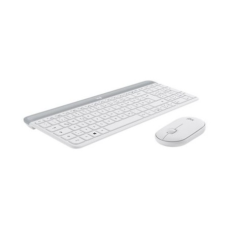 LOGITECH Slim Wireless Keyboard and Mouse Combo MK470 - OFFWHITE - DEU - CENTRAL
