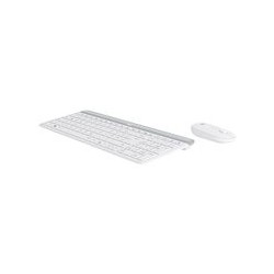 LOGITECH Slim Wireless Keyboard and Mouse Combo MK470 - OFFWHITE - DEU - CENTRAL