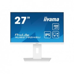 IIYAMA XUB2792HSU-W6 27inch ETE IPS FHD 100Hz 250cd/m2 0.4ms HDMI DP 4xUSB 3.2 FreeSync Speakers 15cm Height Adj. White (P) IIYAMA XUB2792HSU-W6 27inch ETE IPS FHD 100Hz 250cd/m2 0.4ms HDMI DP 4xUSB 3.2 FreeSync Speakers 15cm Height Adj. White (P)