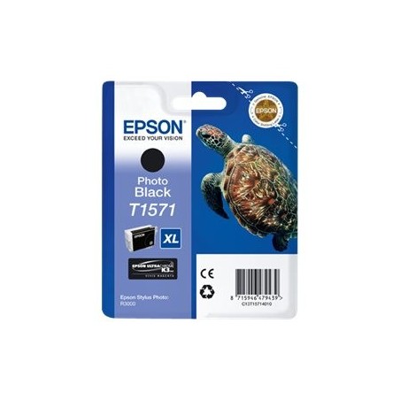 EPSON C13T15714010 Tusz Epson T1571 photo black 25,9 ml R3000
