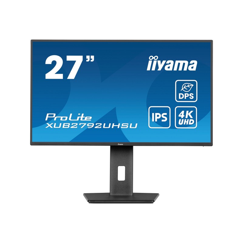IIYAMA XUB2792UHSU-B6 27inch IPS UHD 60Hz 350cd/m2 4ms HDMI DP Speakers (P)