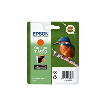 EPSON C13T15994010 Tusz Epson T1599 orange 17ml Stylus photo R2000 EPSON C13T15994010 Tusz Epson T1599 orange 17ml Stylus photo R2000