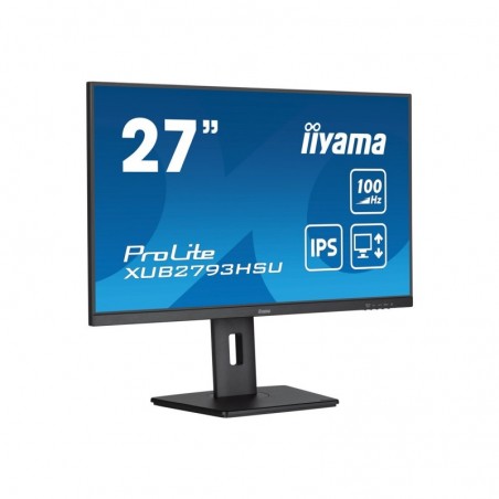IIYAMA XUB2793HSU-B6 27inch ETE IPS-panel FHD 100Hz 250cd/m2 1ms Speakers HDMI DP 15cm Height Adj. Stand Pivot (P) IIYAMA XUB2793HSU-B6 27inch ETE IPS-panel FHD 100Hz 250cd/m2 1ms Speakers HDMI DP 15cm Height Adj. Stand Pivot (P)