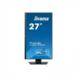 IIYAMA XUB2793QS-B6 27inch IPS QHD 100Hz FreeSync 250cd/m2 1ms HDMI DP Speakers 15cm Height Adj Stand (P)