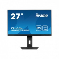 IIYAMA XUB2793QS-B6 27inch IPS QHD 100Hz FreeSync 250cd/m2 1ms HDMI DP Speakers 15cm Height Adj Stand (P) IIYAMA XUB2793QS-B6 27inch IPS QHD 100Hz FreeSync 250cd/m2 1ms HDMI DP Speakers 15cm Height Adj Stand (P)