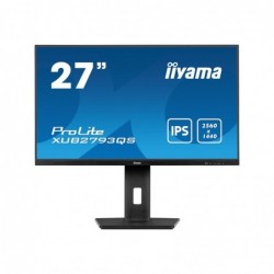 IIYAMA XUB2793QS-B6 27inch IPS QHD 100Hz FreeSync 250cd/m2 1ms HDMI DP Speakers 15cm Height Adj Stand (P) IIYAMA XUB2793QS-B6 27inch IPS QHD 100Hz FreeSync 250cd/m2 1ms HDMI DP Speakers 15cm Height Adj Stand (P)