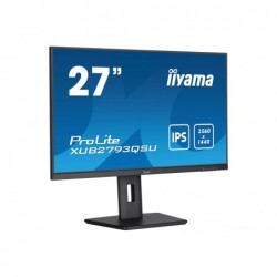 IIYAMA XUB2793QSU-B7 27inch IPS QHD 100Hz 300cd/m2 1ms HDMI DP 2xUSB 3.2 Speakers 15cm Height Adj. Stand (P) IIYAMA XUB2793QSU-B7 27inch IPS QHD 100Hz 300cd/m2 1ms HDMI DP 2xUSB 3.2 Speakers 15cm Height Adj. Stand (P)