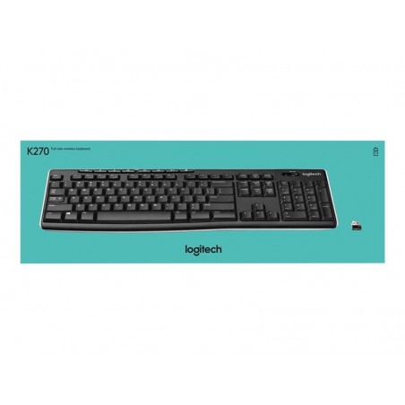 LOGITECH 920-003741 Logitech Wireless Keyboard K270, CZ