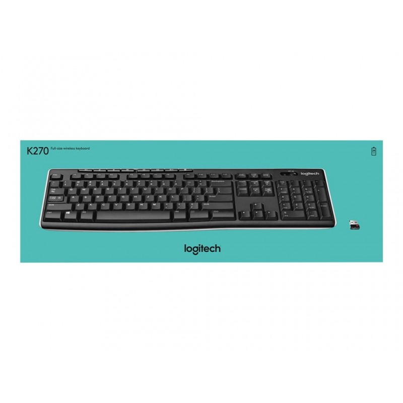 LOGITECH 920-003741 Logitech Wireless Keyboard K270, CZ