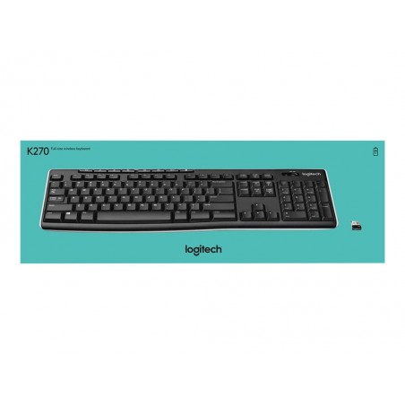 LOGITECH 920-003741 Logitech Wireless Keyboard K270, CZ