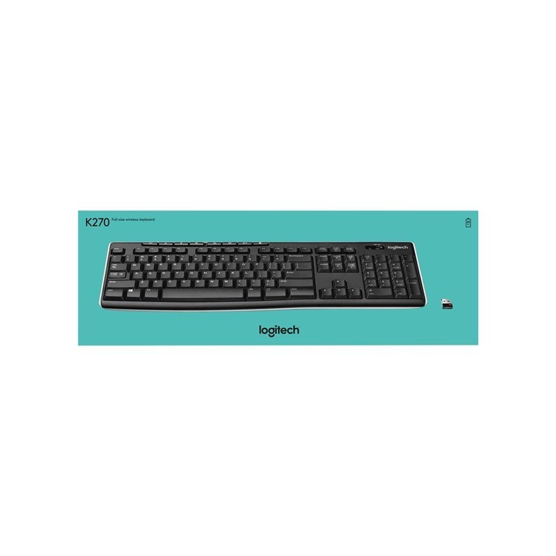 LOGITECH 920-003741 Logitech Wireless Keyboard K270, CZ