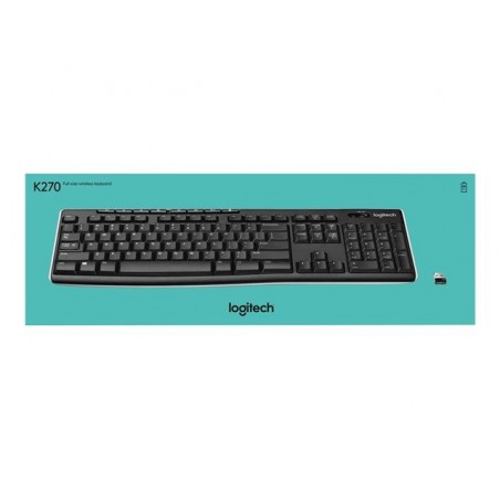 LOGITECH 920-003741 Logitech Wireless Keyboard K270, CZ
