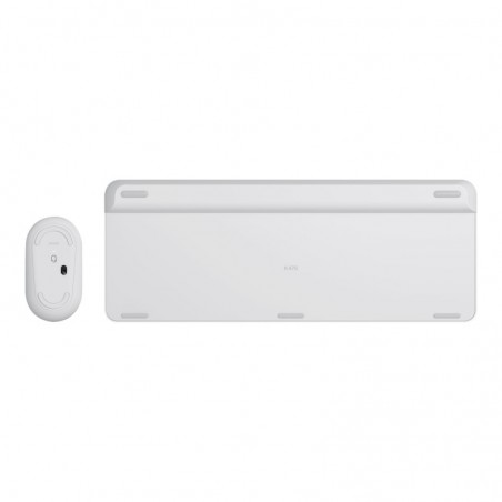 LOGI Slim Wireless Keyboard and Mouse Combo MK470 OFFWHITE (FR)