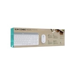 LOGI Slim Wireless Keyboard and Mouse Combo MK470 OFFWHITE (FR)