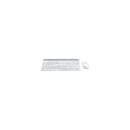 LOGI Slim Wireless Keyboard and Mouse Combo MK470 OFFWHITE (FR)