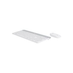 LOGI Slim Wireless Keyboard and Mouse Combo MK470 OFFWHITE (FR)
