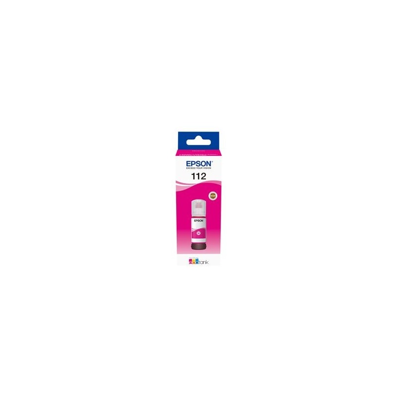 EPSON 112 EcoTank Pigment Magenta ink bottle